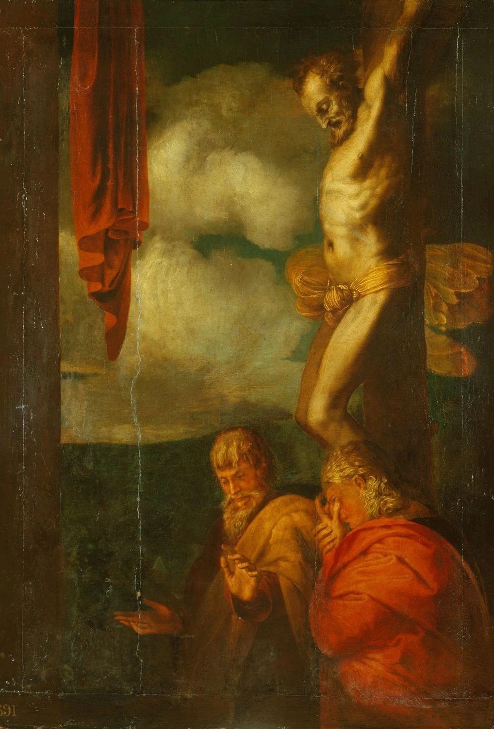 Perin del Vaga - 105, Un frammento, Il cattivo ladro (Gestas), Royal Collection